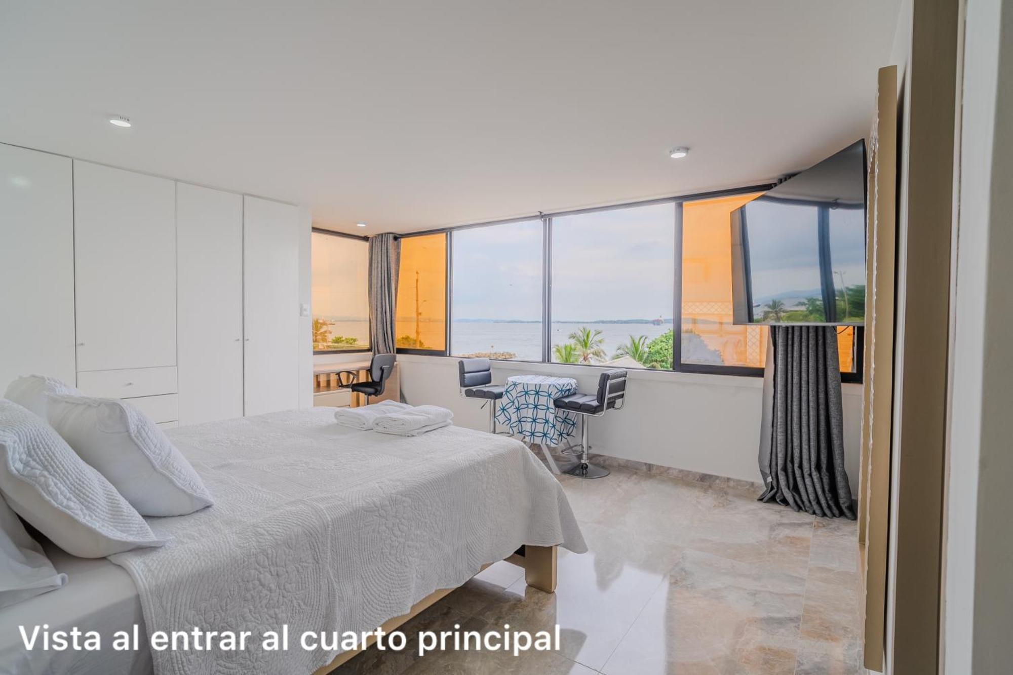 Apartamento Lujoso Familiar Frente Al Mar Cartagena